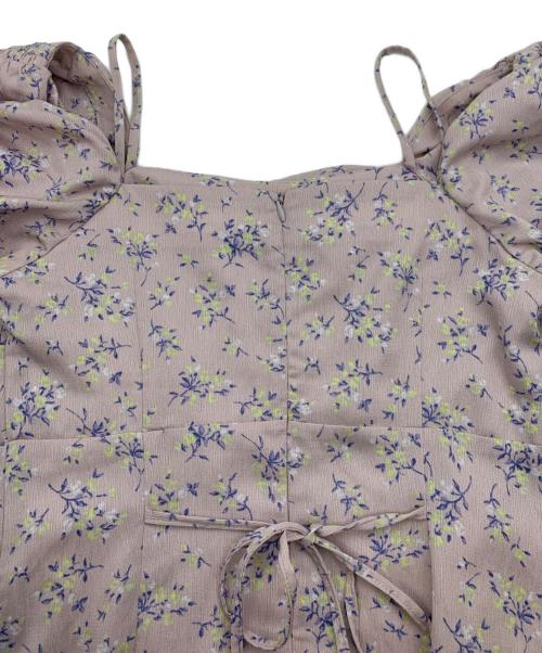 Snidel（スナイデル）Snidel (スナイデル) バリエプリントワンピース ピンクの古着・服飾アイテム