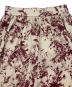 中古・古着 HER LIP TO (ハーリップトゥ) Autumn Botanical Printed Skirt ベージュ サイズ:S：5000円