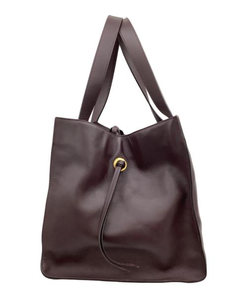 J&M DAVIDSON（ジェイ＆エム デヴィッドソン）J&M DAVIDSON (ジェイ＆エム デヴィッドソン) トートバッグ ワインレッドの古着・服飾アイテム