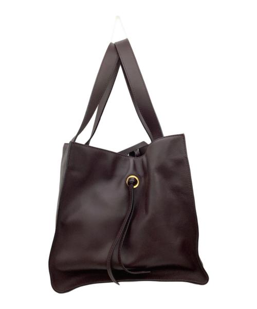 J&M DAVIDSON（ジェイ＆エム デヴィッドソン）J&M DAVIDSON (ジェイ＆エム デヴィッドソン) トートバッグ ワインレッドの古着・服飾アイテム