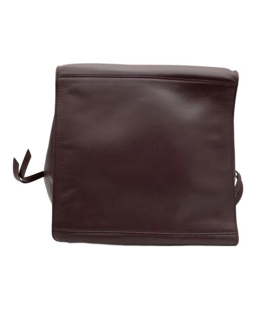J&M DAVIDSON（ジェイ＆エム デヴィッドソン）J&M DAVIDSON (ジェイ＆エム デヴィッドソン) トートバッグ ワインレッドの古着・服飾アイテム