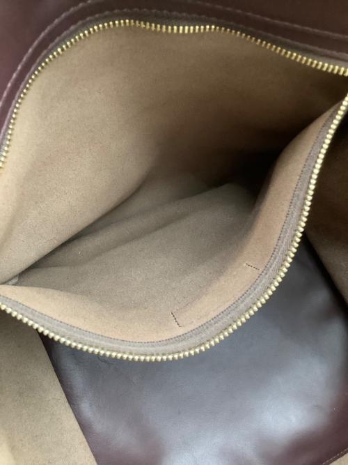 J&M DAVIDSON（ジェイ＆エム デヴィッドソン）J&M DAVIDSON (ジェイ＆エム デヴィッドソン) トートバッグ ワインレッドの古着・服飾アイテム