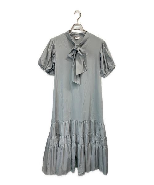 neige（ネージュ）neige (ネージュ) 半袖ワンピース ブルー サイズ:Mの古着・服飾アイテム