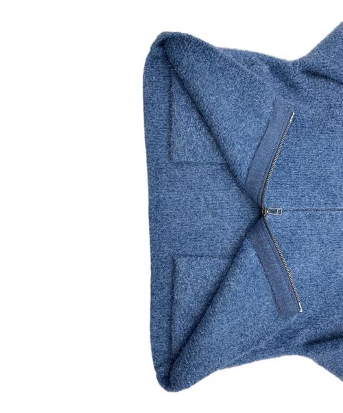 Adam et Rope（アダム エ ロペ）Adam et Rope (アダム エ ロペ) ラメニットカーディガン ブルー サイズ:Fの古着・服飾アイテム