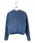 Adam et Rope (アダム エ ロペ) ラメニットカーディガン ブルー サイズ:F：5000円