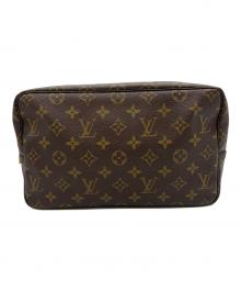 LOUIS VUITTON（ルイ ヴィトン）の古着「コスメポーチ」｜ブラウン