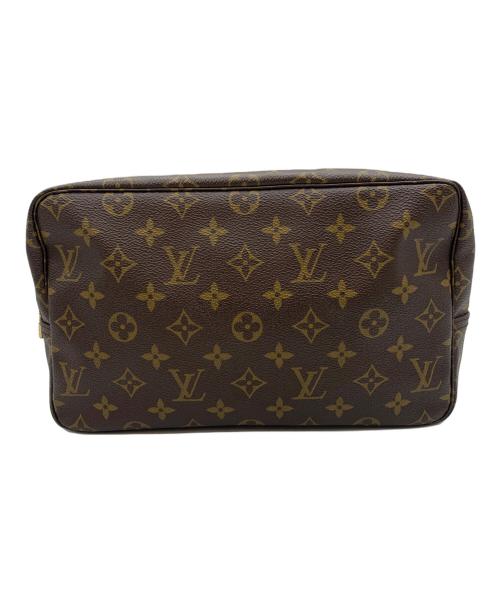 LOUIS VUITTON（ルイ ヴィトン）LOUIS VUITTON (ルイ ヴィトン) コスメポーチ ブラウンの古着・服飾アイテム