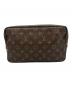 LOUIS VUITTON（ルイ ヴィトン）の古着「コスメポーチ」｜ブラウン