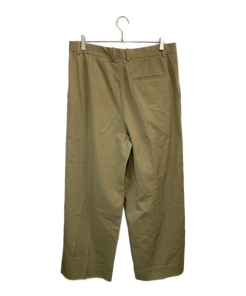 COS（コス）COS (コス) タックパンツ ブラウン サイズ:42の古着・服飾アイテム
