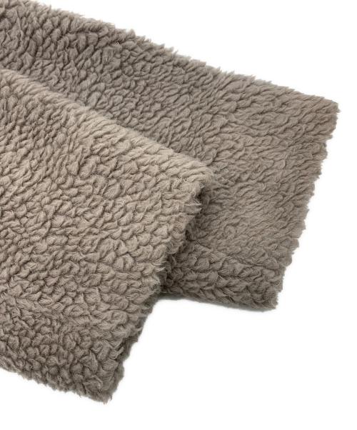 GALERIE VIE（ギャルリーヴィー）GALERIE VIE (ギャルリーヴィー) シープボア ステンカラーブルゾン ベージュ サイズ:36の古着・服飾アイテム