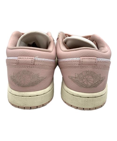NIKE（ナイキ）NIKE (ナイキ) AIR JORDAN1 LOW ピンク×ホワイト サイズ:24.0cmの古着・服飾アイテム