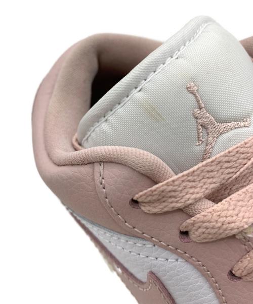 NIKE（ナイキ）NIKE (ナイキ) AIR JORDAN1 LOW ピンク×ホワイト サイズ:24.0cmの古着・服飾アイテム