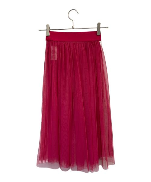 adidas（アディダス）adidas (アディダス) チュールスカート ショッキングピンク サイズ:Sの古着・服飾アイテム