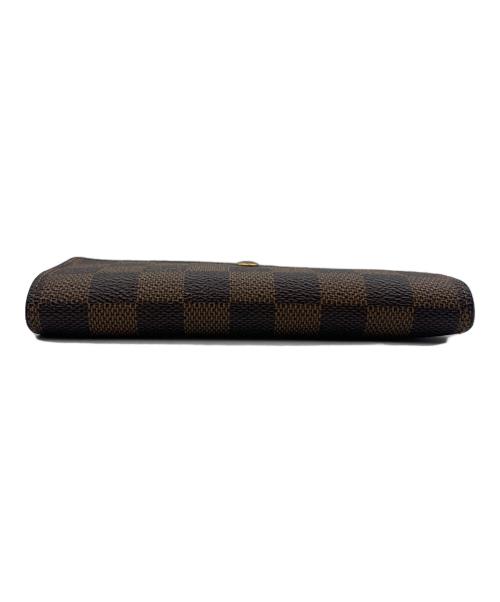 LOUIS VUITTON（ルイ ヴィトン）LOUIS VUITTON (ルイ ヴィトン) ポルトトレゾール エテュイ パピエ  ブラウンの古着・服飾アイテム