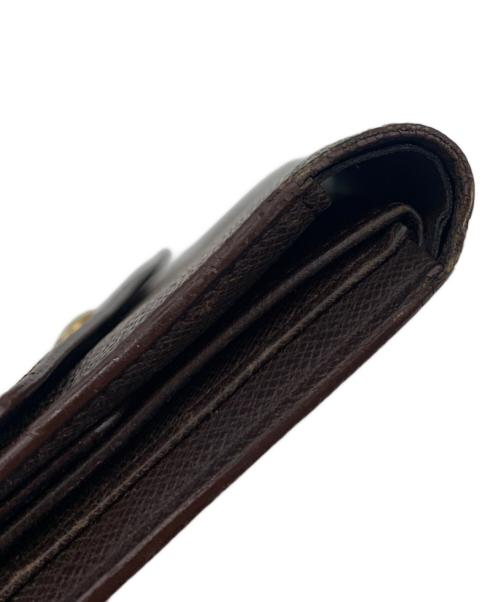 LOUIS VUITTON（ルイ ヴィトン）LOUIS VUITTON (ルイ ヴィトン) ポルトトレゾール エテュイ パピエ  ブラウンの古着・服飾アイテム