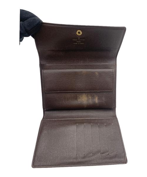 LOUIS VUITTON（ルイ ヴィトン）LOUIS VUITTON (ルイ ヴィトン) ポルトトレゾール エテュイ パピエ  ブラウンの古着・服飾アイテム