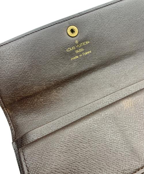LOUIS VUITTON（ルイ ヴィトン）LOUIS VUITTON (ルイ ヴィトン) ポルトトレゾール エテュイ パピエ  ブラウンの古着・服飾アイテム