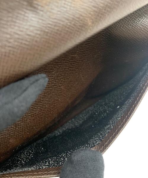 LOUIS VUITTON（ルイ ヴィトン）LOUIS VUITTON (ルイ ヴィトン) ポルトトレゾール エテュイ パピエ  ブラウンの古着・服飾アイテム