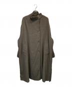 gabriela coll garmentsガブリエラコールガーメンツ）の古着「LORO PIANA WOOL OVERSIZED COAT」｜ベージュ
