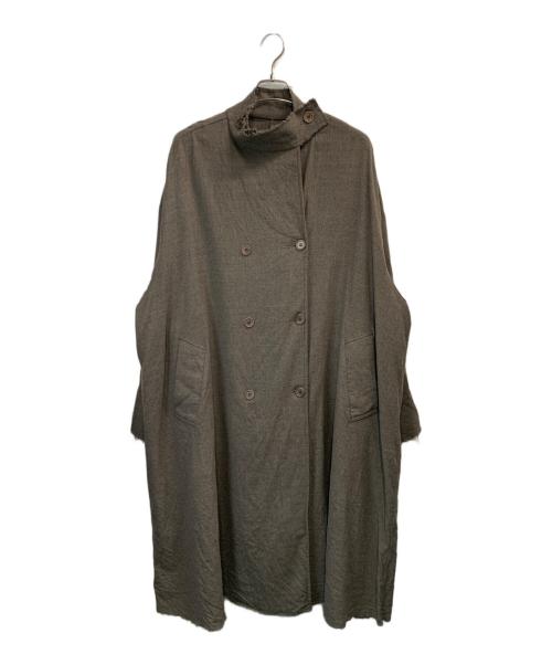 gabriela coll garments（ガブリエラコールガーメンツ）gabriela coll garments (ガブリエラコールガーメンツ) LORO PIANA WOOL OVERSIZED COAT ブラウン サイズ:3の古着・服飾アイテム