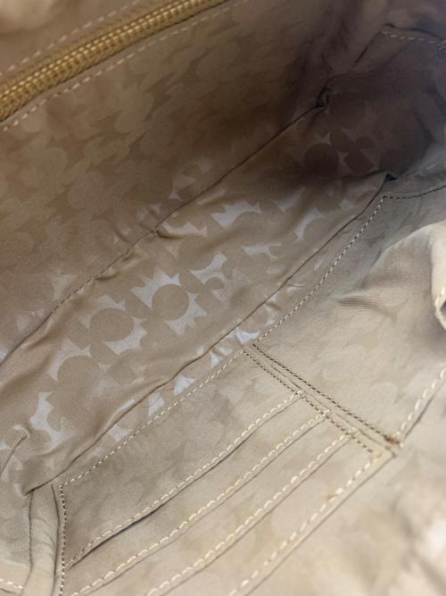 Hamano（ハマノ）Hamano (ハマノ) ハンドバッグ ゴールドの古着・服飾アイテム