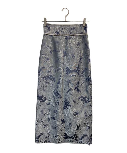 MERCURY DUO（マーキュリーデュオ）MERCURY DUO (マーキュリーデュオ) ロングスカート ブルー サイズ:Mの古着・服飾アイテム