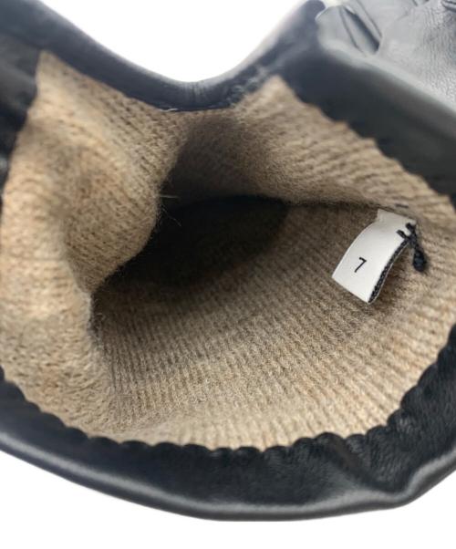 COACH（コーチ）COACH (コーチ) レザーグローブ ブラックの古着・服飾アイテム
