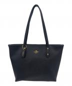 COACHコーチ）の古着「トートバッグ」｜ネイビー