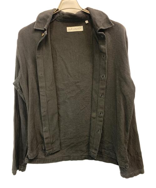 OUR LEGACY（アワーレガシー）OUR LEGACY (アワーレガシー) ISOLA SHIRT ブラック サイズ:44の古着・服飾アイテム