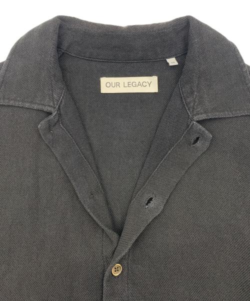 OUR LEGACY（アワーレガシー）OUR LEGACY (アワーレガシー) ISOLA SHIRT ブラック サイズ:44の古着・服飾アイテム