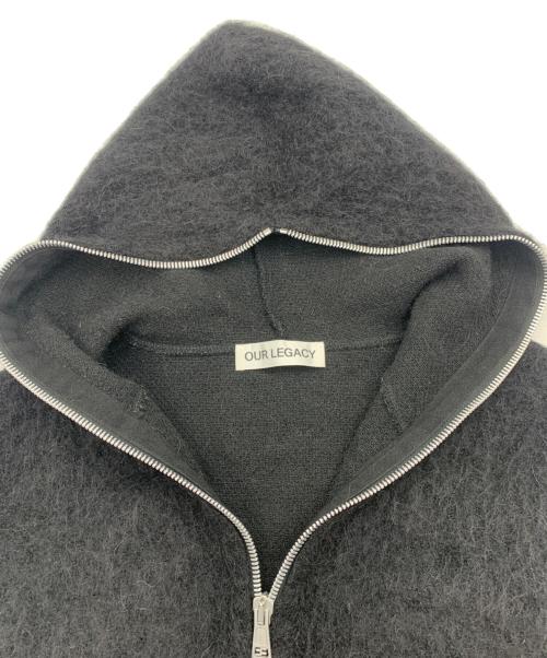 OUR LEGACY（アワーレガシー）OUR LEGACY (アワーレガシー) FULL ZIP HOOD ブラック サイズ:46の古着・服飾アイテム