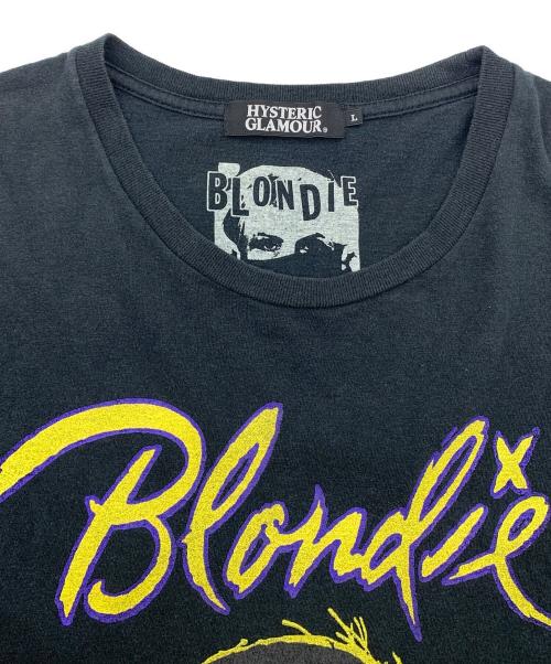Hysteric Glamour（ヒステリックグラマー）Hysteric Glamour (ヒステリックグラマー) 半袖カットソー ブラック サイズ:Lの古着・服飾アイテム