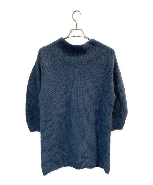 Snidel（スナイデル）Snidel (スナイデル) ラクーンミニニットワンピース ネイビー サイズ:ONE SIZEの古着・服飾アイテム