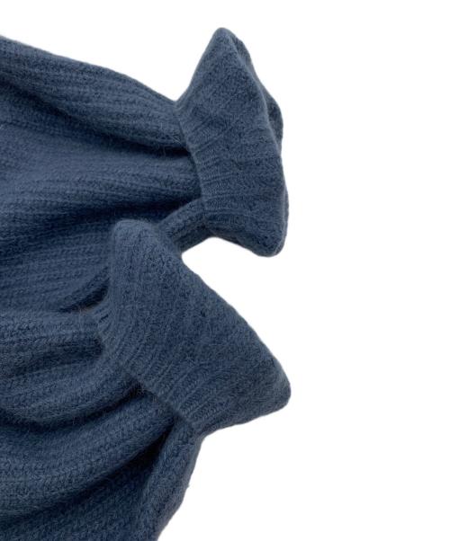 Snidel（スナイデル）Snidel (スナイデル) ラクーンミニニットワンピース ネイビー サイズ:ONE SIZEの古着・服飾アイテム