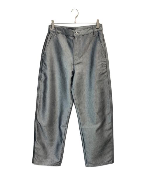 ck Calvin Klein（シーケーカルバンクライン）ck Calvin Klein (シーケーカルバンクライン) Shine Barrel Jeans シルバー サイズ:W29の古着・服飾アイテム