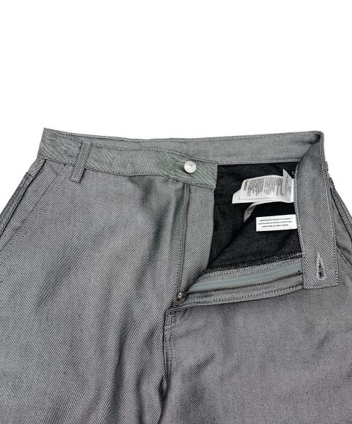 ck Calvin Klein（シーケーカルバンクライン）ck Calvin Klein (シーケーカルバンクライン) Shine Barrel Jeans シルバー サイズ:W29の古着・服飾アイテム