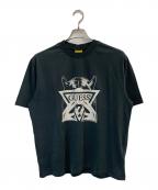 Hysteric Glamour×GUESS JEANSヒステリックグラマー×ゲス ジーンズ）の古着「半袖カットソー」｜ブラック