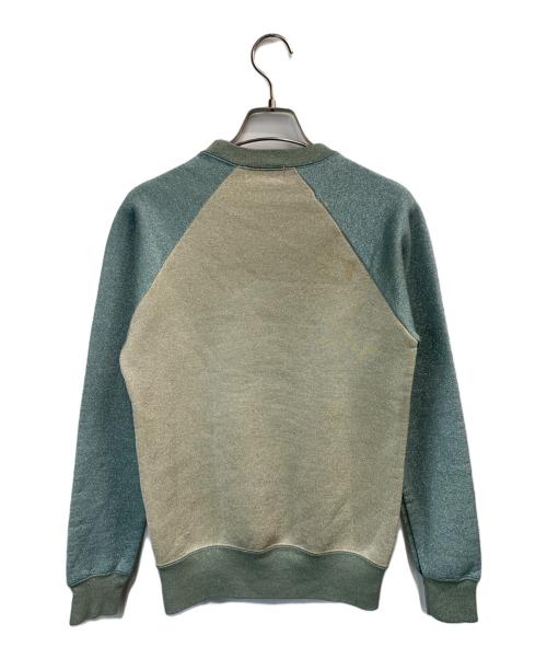 Hysteric Glamour（ヒステリックグラマー）Hysteric Glamour (ヒステリックグラマー) スウェット ブルー×ベージュ サイズ:FREEの古着・服飾アイテム