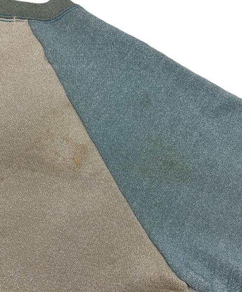 Hysteric Glamour（ヒステリックグラマー）Hysteric Glamour (ヒステリックグラマー) スウェット ブルー×ベージュ サイズ:FREEの古着・服飾アイテム