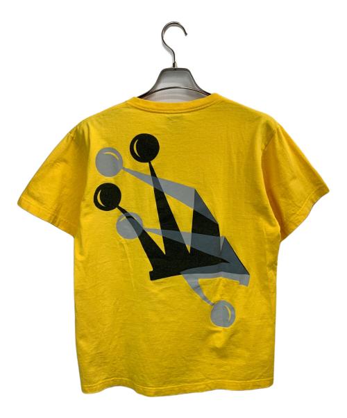stussy（ステューシー）stussy (ステューシー) folded logo&crown T イエロー サイズ:Mの古着・服飾アイテム