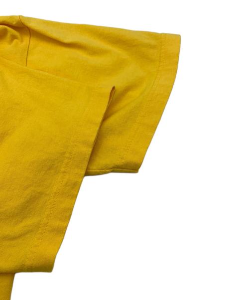 stussy（ステューシー）stussy (ステューシー) folded logo&crown T イエロー サイズ:Mの古着・服飾アイテム