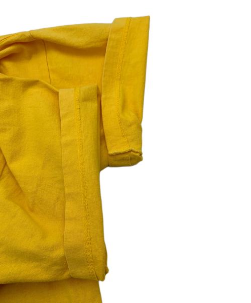 stussy（ステューシー）stussy (ステューシー) folded logo&crown T イエロー サイズ:Mの古着・服飾アイテム