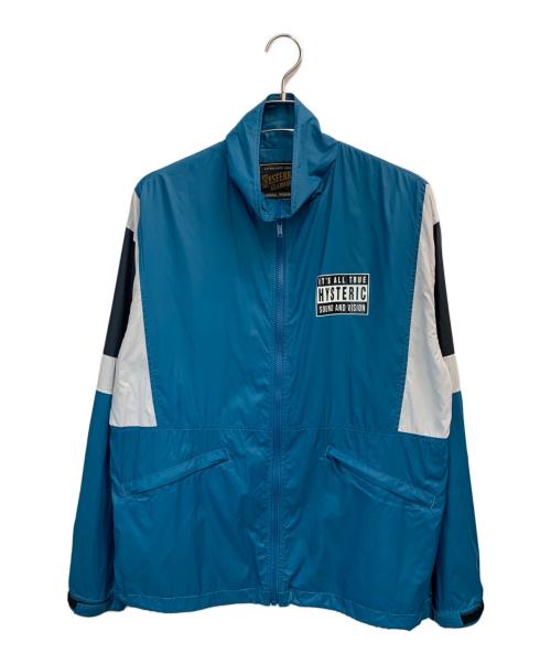 Hysteric Glamour（ヒステリックグラマー）Hysteric Glamour (ヒステリックグラマー) ナイロンジャケット ブルー サイズ:Mの古着・服飾アイテム