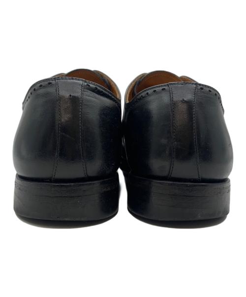 SCOTCH GRAIN（スコッチグレイン）SCOTCH GRAIN (スコッチグレイン) ストレートチップシューズ ブラック サイズ:26.5cmの古着・服飾アイテム