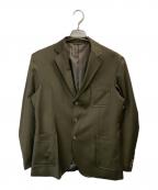 foufouフーフー）の古着「wool single 3 button jacket」｜カーキ