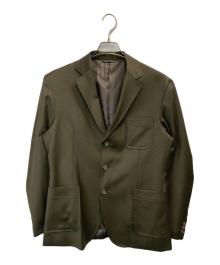 foufou（フーフー）の古着「wool single 3 button jacket」｜カーキ