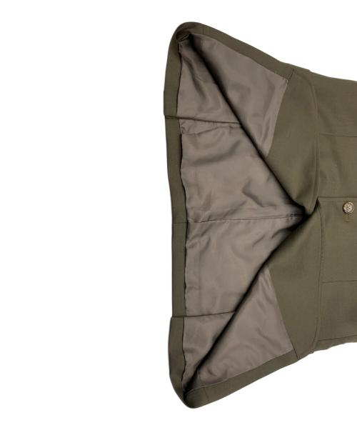 foufou（フーフー）foufou (フーフー) wool single 3 button jacket カーキ サイズ:1の古着・服飾アイテム