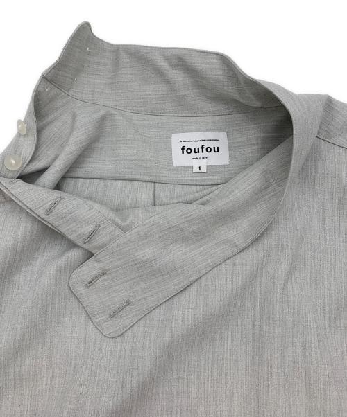 foufou（フーフー）foufou (フーフー) 長袖シャツ グレー サイズ:1の古着・服飾アイテム