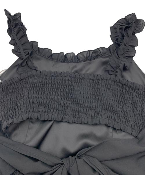 Snidel（スナイデル）Snidel (スナイデル) ノースリーブ・キャミソールワンピース ブラック サイズ:1の古着・服飾アイテム
