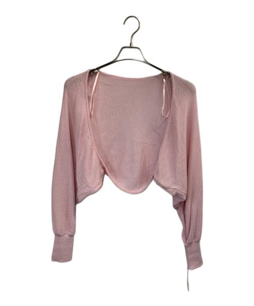 Snidel（スナイデル）Snidel (スナイデル) アメスリワンピース×ボレロカーデセット ピンク サイズ:Sの古着・服飾アイテム